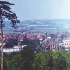 Gleise die Wohlstand schufen; links Fa. Oerlinkon; rechts Fa. Hagenburger