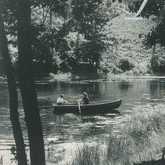 Bootfahren auf dem Eiswoog