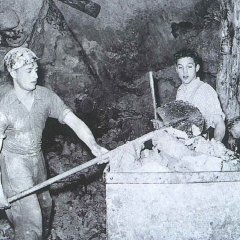 Beladen der Lore 1950