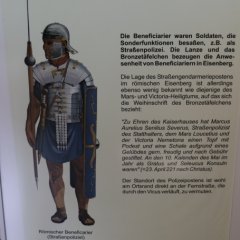 Schild eines röm. Soldaten aus dem Römermuseum