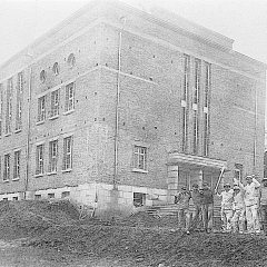 Ev. Gemeindehaus im Bau